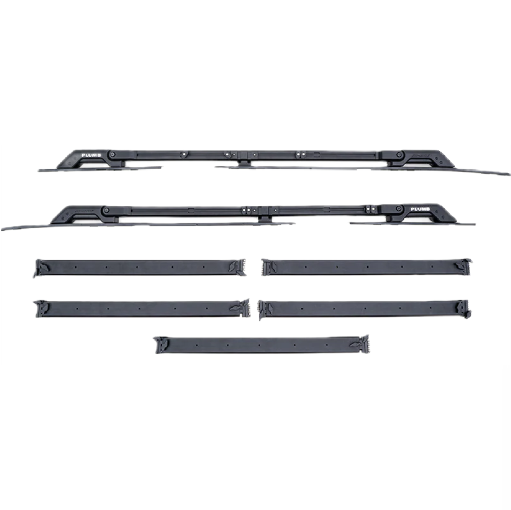 Car Craft Compatible With Range Land Rover Defender 2020-2025 110 Plumb M-one Adjustable Slimline Roof Rail Rack Plumb-006 - CAR CRAFT INDIA