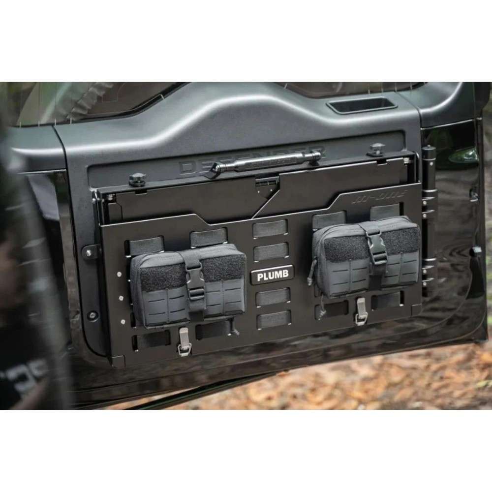 Car Craft Compatible With Range Land Rover Defender 2020-2025 90/110 Plumb M-on Series Tailgate Tail Gate Trunk Folding Table Plumb-004 - CAR CRAFT INDIA