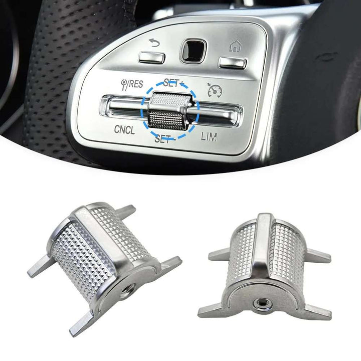 Car Craft Compatible With Mercedes A B C E S Class W205 W206 W213 W214 W222 W223 W167 W247 W464 W465 W253 W254 2019-2025 Gla Glc Gle Gls Steering Wheel Control Switch ROLLER Button 0999058106-3L LEFT CC-8485 - CAR CRAFT INDIA