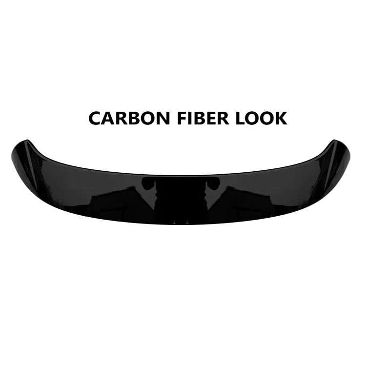 Car Craft Compatible With Maruti Suzuki Swift 2018-2024 Rear Trunk Wing Boot Spoiler Lip Splitter Skirt Ar-szk-012 Cf Ar-suzuki-012 Cf Carbon Fiber Look - CAR CRAFT INDIA