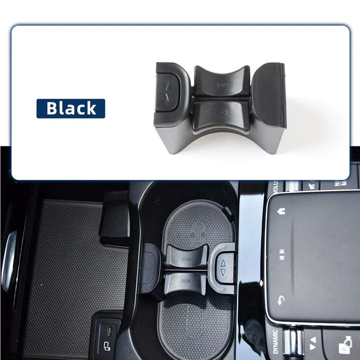 Car Craft Compatible With Mercedes Benz A Class W177 2019 Gla Glb Class W247 H247 2020+ B Class W243 2018+ Cla W118 C118 2019+ Centre Console Cup Drink Holder Divider Model A 1778109703 CC-8104 - CAR CRAFT INDIA