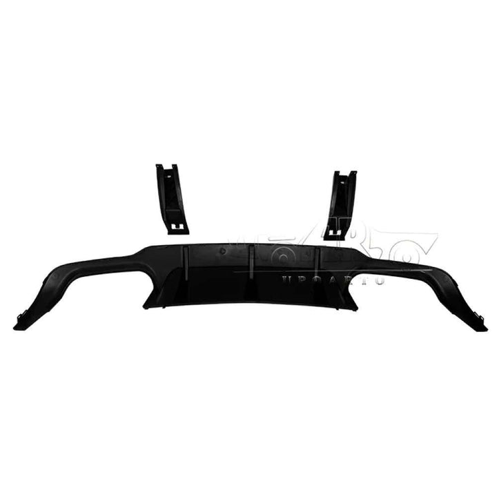 Car Craft Compatible With Mercedes Benz C Class W204 2007-2013 Amg C63 Rear Bumper After Lip Splitter Skirts Diffuser Ar-benz-0114 Cf Carbon Fiber Look - CAR CRAFT INDIA