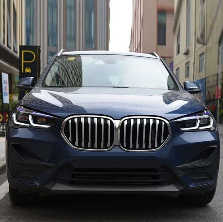 Car Craft Compatible With Bmw X1 F48 2016-2019 Car Front Upgraded Head Light Lamp Xenon Headlight Retrofit Upgrade Modified Led Drl Hid Laser Style For Xenon Car