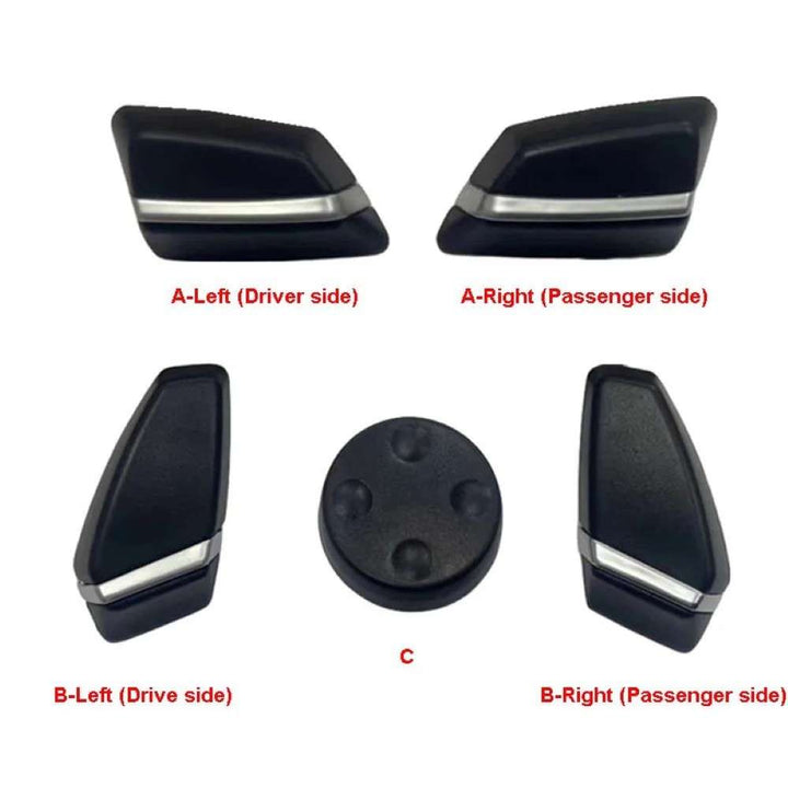 Car Craft Compatible With Bmw 5 Series F10 2010-2017 6 Series F12 F06 2011-2017 7 Series F02 2009-2016 X5 X6 F15 F16 2014-2019 Electric Seat Adjustment Switch Button Headrest Lumbar Support 61319265269 A Right - CAR CRAFT INDIA