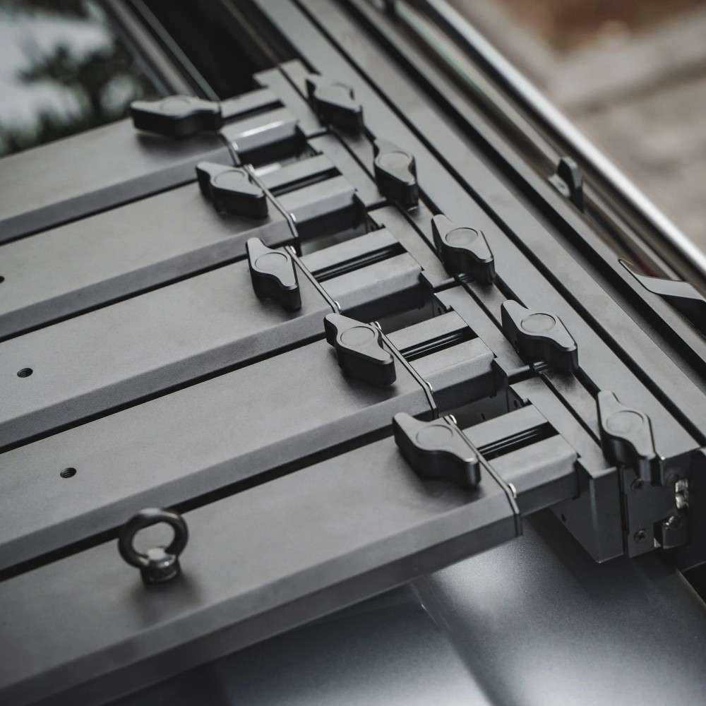 Car Craft Compatible With Range Land Rover Defender 2020-2025 110 Plumb M-one Adjustable Slimline Roof Rail Rack Plumb-006 - CAR CRAFT INDIA