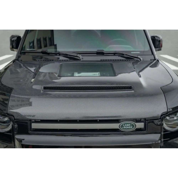 Car Craft Compatible With Range Land Rover Defender 2020-2025 90/110 Plumb M-one Front Bonnet Hood Plumb-005 - CAR CRAFT INDIA