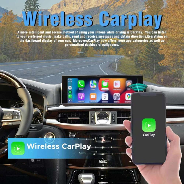 Car Craft Compatible With Lexus Lx570 2016-2024 Android Multimedia Infotainment Touchscreen Dvd Player Wireless Carplay Android Auto 8gb +128gb 12.3 Inch - CAR CRAFT INDIA