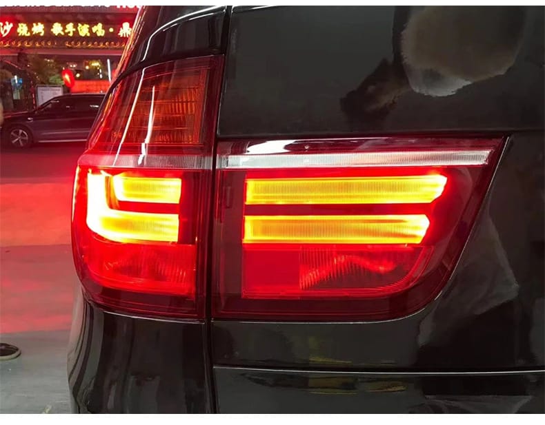 Car LED for BMW X5 E70 Facelift Tail Lights 2007-2013 Rear