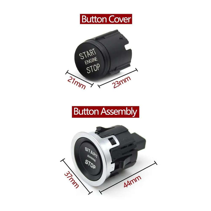 Car Craft Compatible With Land Range Rover Evoque 12-18 Discovery Sport 15-19 Velar 17-19 Discovery 17-19 Sport 14-19 Vogue 13-19 Car Engine Ignition Start Stop Switch Assembly Lr094038 Black - CAR CRAFT INDIA