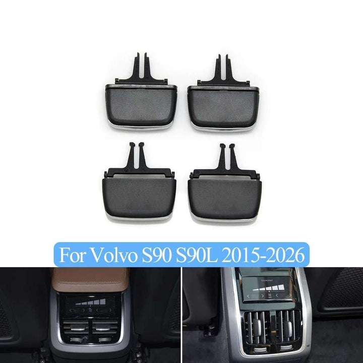 Car Craft Compatible With Volvo S90 S90l 2015-2026 Car Rear Air Conditioning Ac Vent Grille Outlet Slider Tab Clip Repair Kit Rear B 31365121 B CC-8114 - CAR CRAFT INDIA