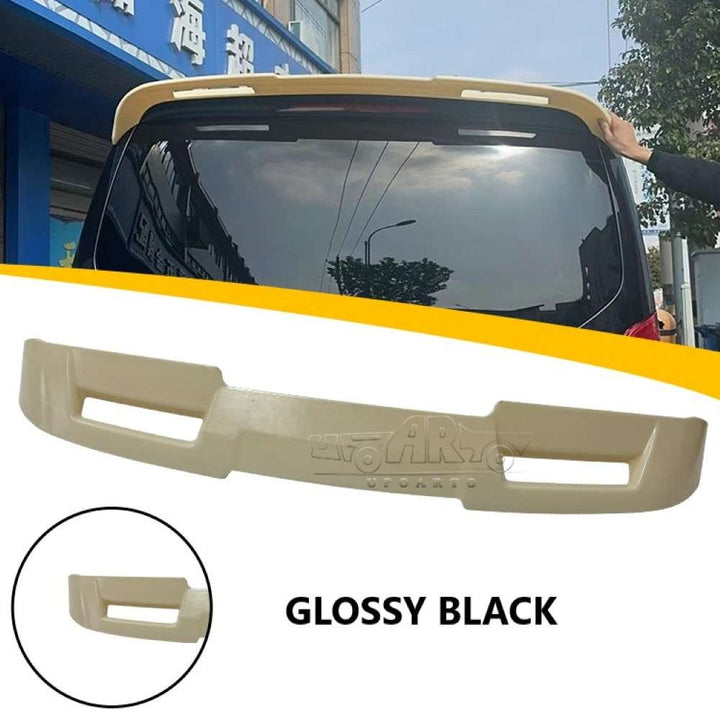 Car Craft Compatible With Mercedes V Class V260 W447 2018-2024 Rear Trunk Wing Boot Spoiler Lip Splitter Skirt Ar-benz-096 Gb Glossy Black - CAR CRAFT INDIA