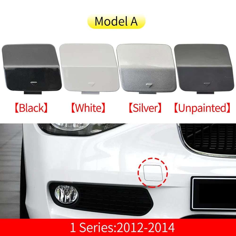 Car Craft Compatible With Bmw 1 Series F20 2012-2014 Front Bumper Tow Hook Towing Tochan Trailer Cover 51117292947 Model A Unpainted CC-8092 - CAR CRAFT INDIA