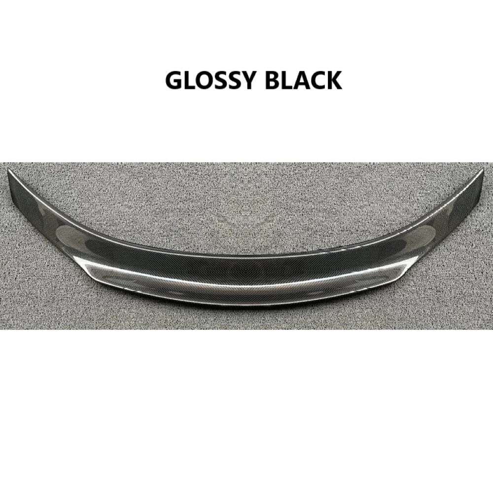 Car Craft Compatible With Mercedes Cla W117 2014-2019 Rear Trunk Wing Boot Spoiler Lip Splitter Skirt Psm Black Ar-benz-094 Glossy Black - CAR CRAFT INDIA
