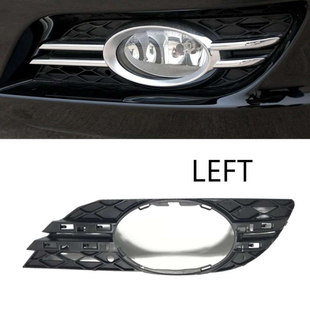 Car Craft Compatible With Mercedes Benz E Class W211 2006-2009 Amg Front Bumper Fog Lamp Light Frame Grill Vent Cover Trim Left 2118850922 Gc CC-7991 - CAR CRAFT INDIA