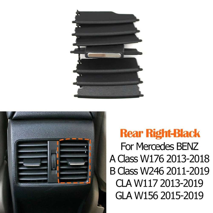 Car Craft Compatible With Mercedes Benz A Class W176 13-18 Cla W117 13-19 Gla W156 15-19 B Class W246 11-19 Car Rear Ac Vent Air Vent Outlet Grille Slider Clip Repair Kit 24683000039h68-hr Right - CAR CRAFT INDIA