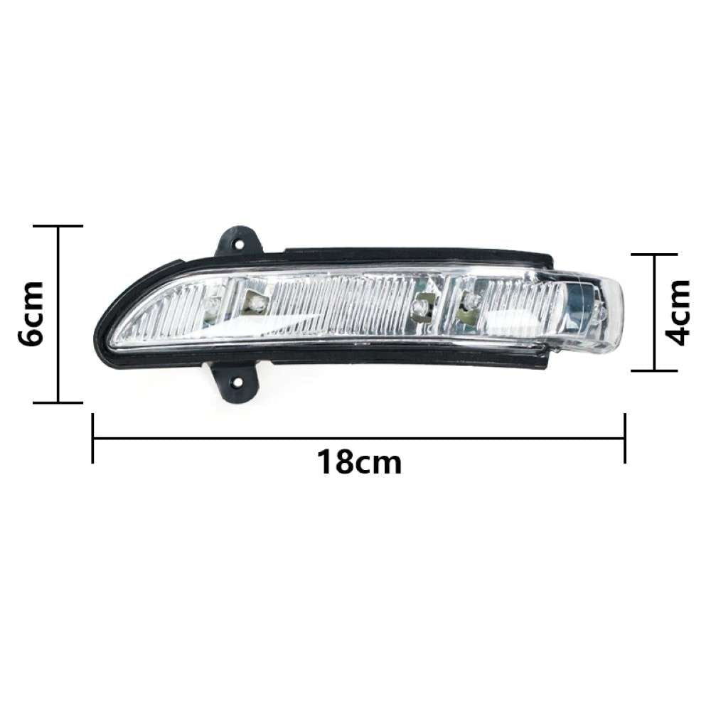 Car Craft Compatible With Mercedes Benz E Class W211 2007-2010 S Class W221 W219 2007-2010 Car Rearview Side Mirror Turn Signal Indicator Lights 2198200521 Left - CAR CRAFT INDIA