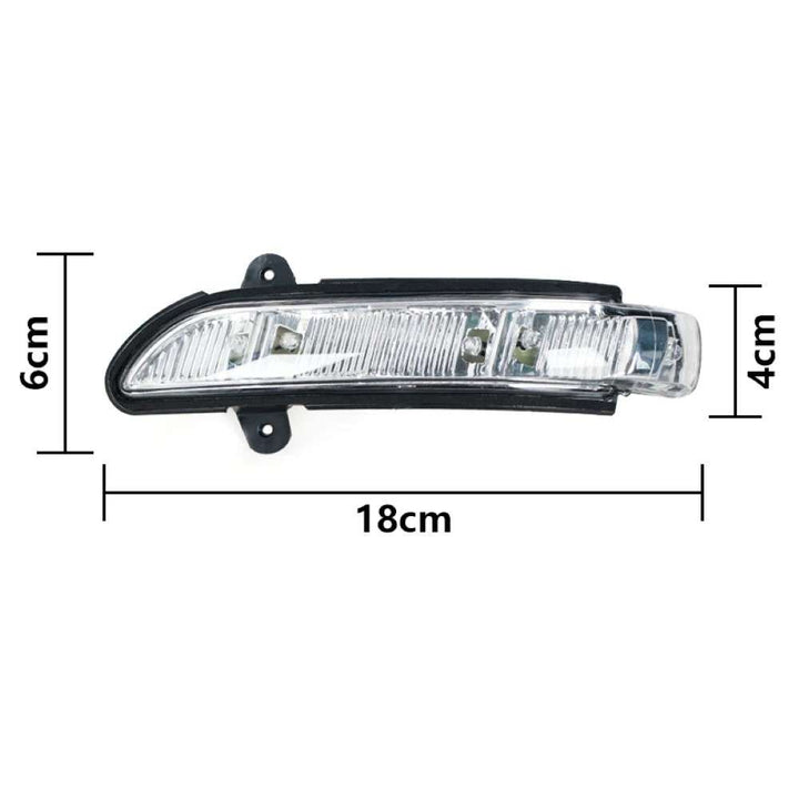 Car Craft Compatible With Mercedes Benz E Class W211 2007-2010 S Class W221 W219 2007-2010 Car Rearview Side Mirror Turn Signal Indicator Lights 2198200521 Left - CAR CRAFT INDIA