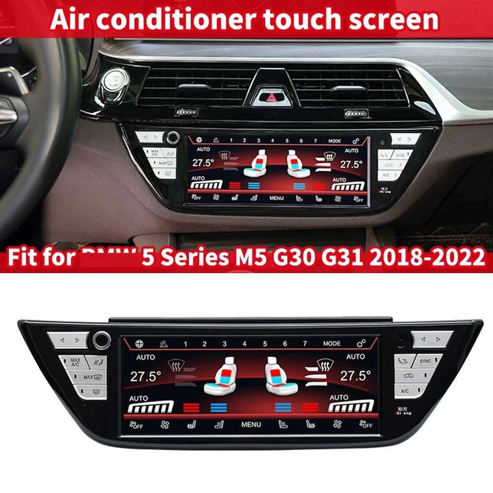Car Craft Compatible With Bmw 5 Series G30 6 Series G32 X3 X4 G01 G02 G08 2018-2022 Lcd Display Air Conditioning Board Android Ac Panel Digital Touch Screen Climate Knobs Control 8.8 Inch CC-8494 - CAR CRAFT INDIA