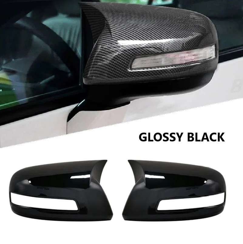 Car Craft Compatible With Honda Civic 2012-2015 Side Rear View Case Wing Cap Shell Housing Mirror Covers Without Lamp Car 3m Tape Pasting Style Usa Ar-mr-012 Glossy Black CC-8068 - CAR CRAFT INDIA