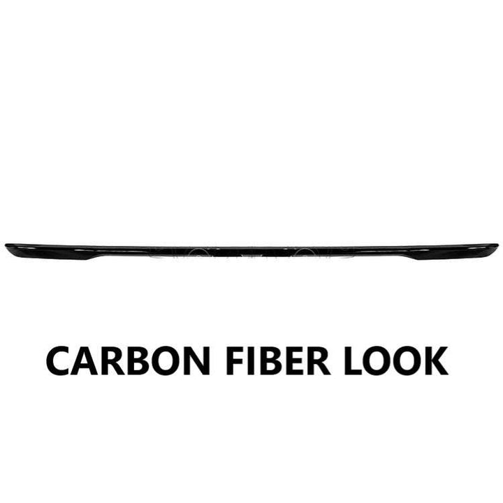 Car Craft Compatible With Range Land Rover Vogue 2023+ Rear Trunk Mid Wing Boot Spoiler Lip Splitter Skirt Ar-land-012 Cf Carbon Fiber Look - CAR CRAFT INDIA