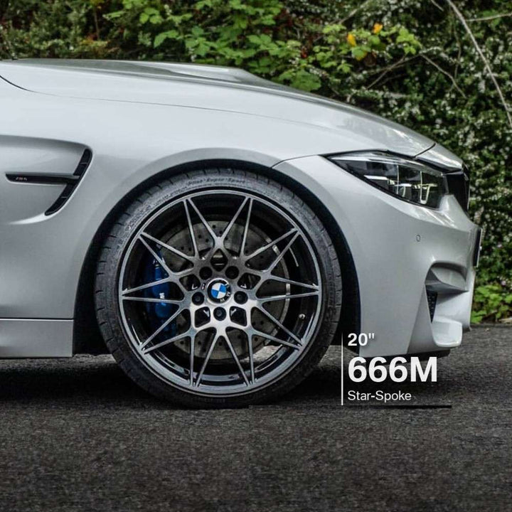 Car Craft Compatible With Bww 2 3 5 6 7 Series F44 F30 G20 F10 G30 G60 F12 G32 F02 G12 G70 X3 X4 X5 X6 X7 Z4 F25 G01 G03 G08 F15 F16 G05 G06 G07 G29 Forged Alloy Wheel Macwheel Rim M5 Style 20 Inch 1PC - CAR CRAFT INDIA