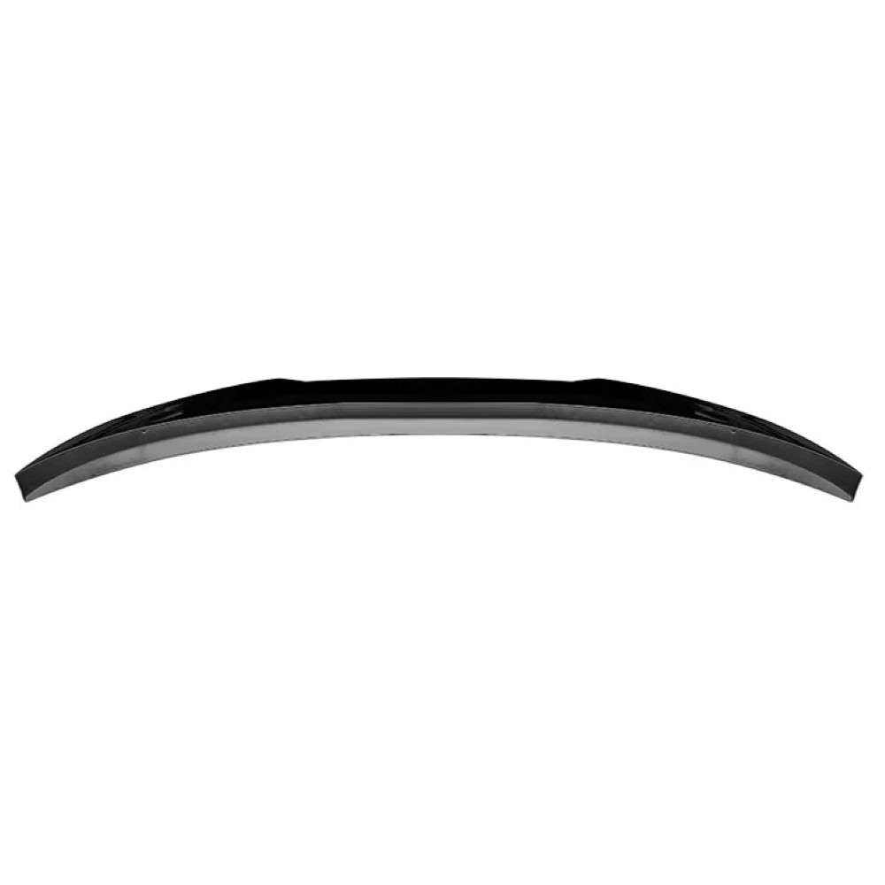 Car Craft Compatible With Vw Volkswagen Virtus 2023+ Rear Trunk Wing Boot Spoiler Lip Splitter Skirt M4 Style Glossy Black Ar-vw-0234 CC-7968 - CAR CRAFT INDIA