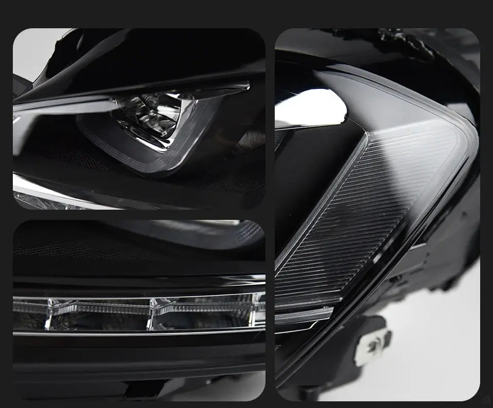 VW Golf 7 Headlights MK7 LED Headlight R-LINE Design DRL Hid