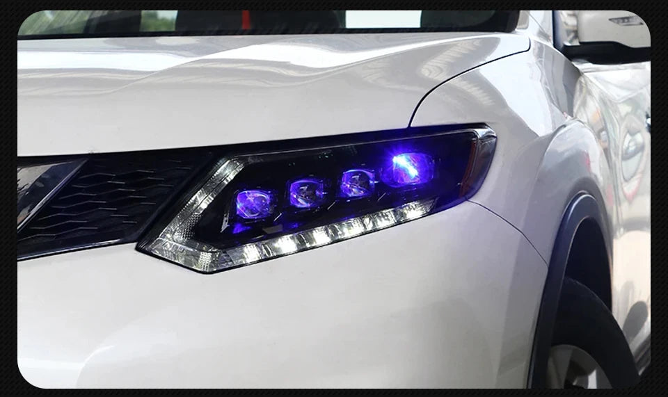 Car Styling Head Lamp for Nissan X-Trail Headlights 2014