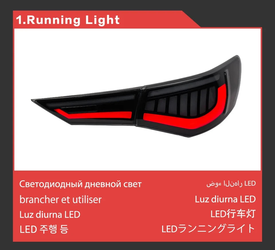 Car Styling Tail Lamp for Nissan Sylphy LED Tail Light