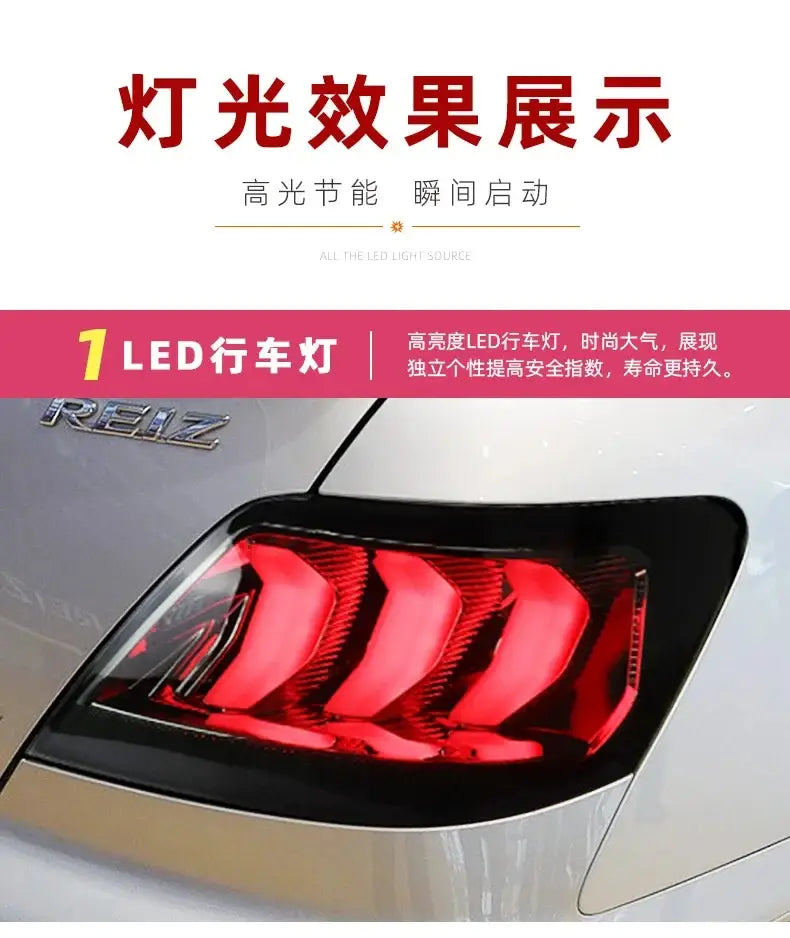 AKD Car Styling Tail Lamp for Toyota Reiz LED Light 2005