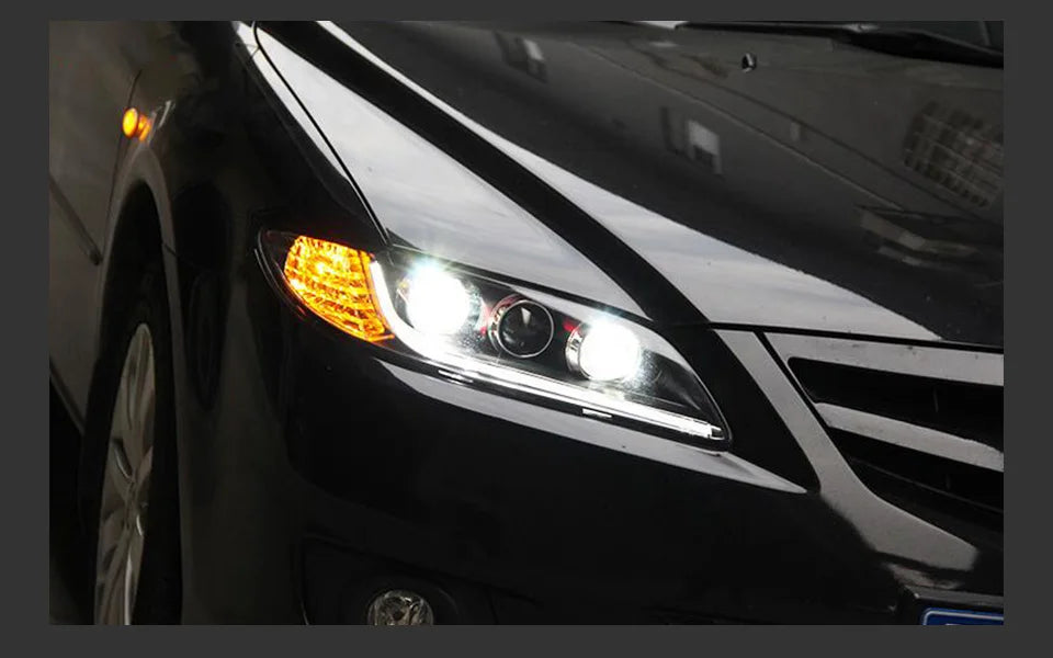 Mazda 6 Headlights 2004-2012 Mazda6 LED Headlight LED DRL