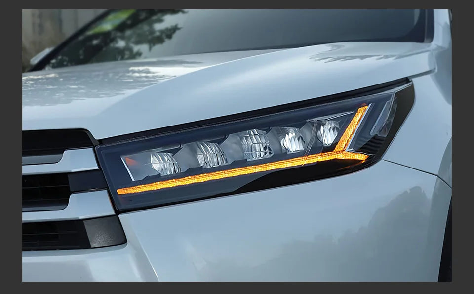 Car Styling Head lamp light for Toyota Highlander Headlights