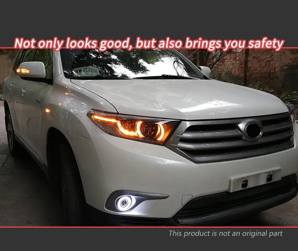 Toyota Highlander Headlights 2012 Highlander LED Headlight