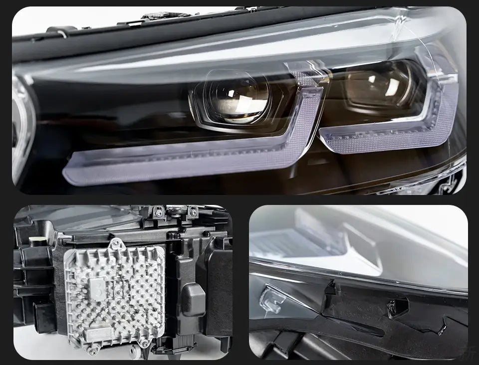 Car Styling Head lamp light for BMW G30 Headlights 2017-2021