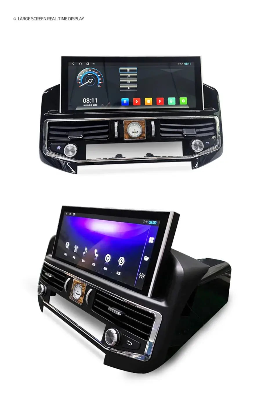 12.3Inch Android Car Radio Touch Screen for TOYOTA LAND