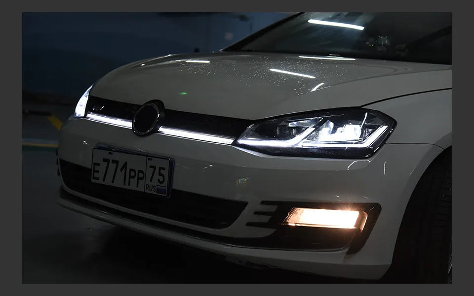 Car Lights for VW Golf 7 LED Headlight Projector 2013-2020