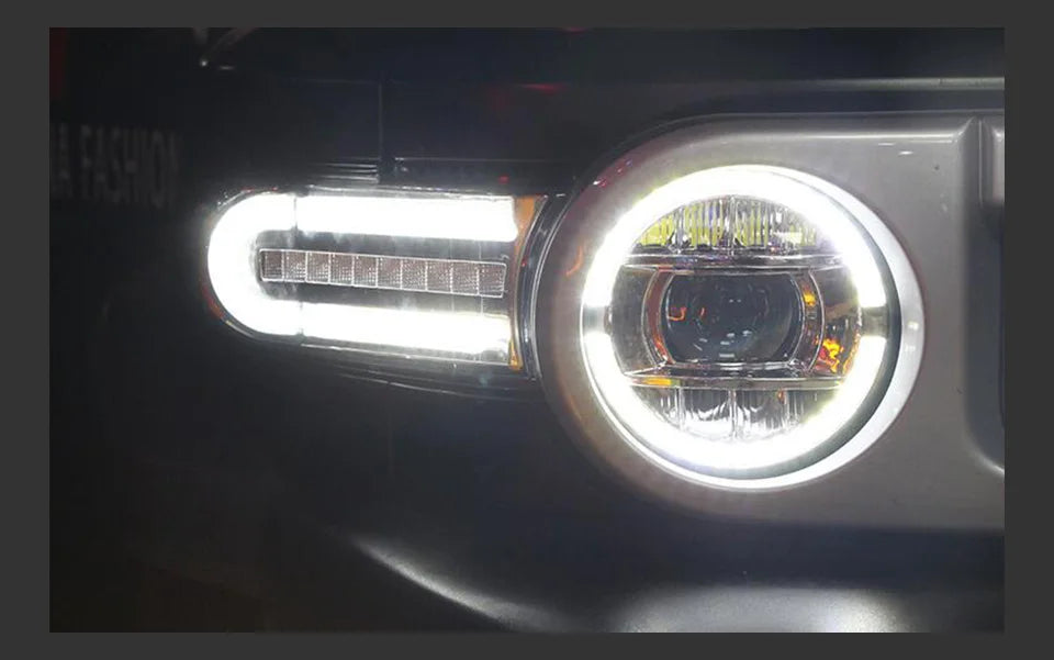 Car Styling Head lamp light for Toyota FJ Cruiser Headlights