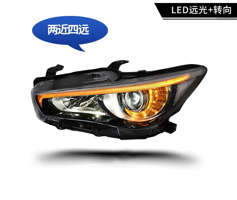 Car Lights for Infiniti Q50 LED Headlight Projector Lnes