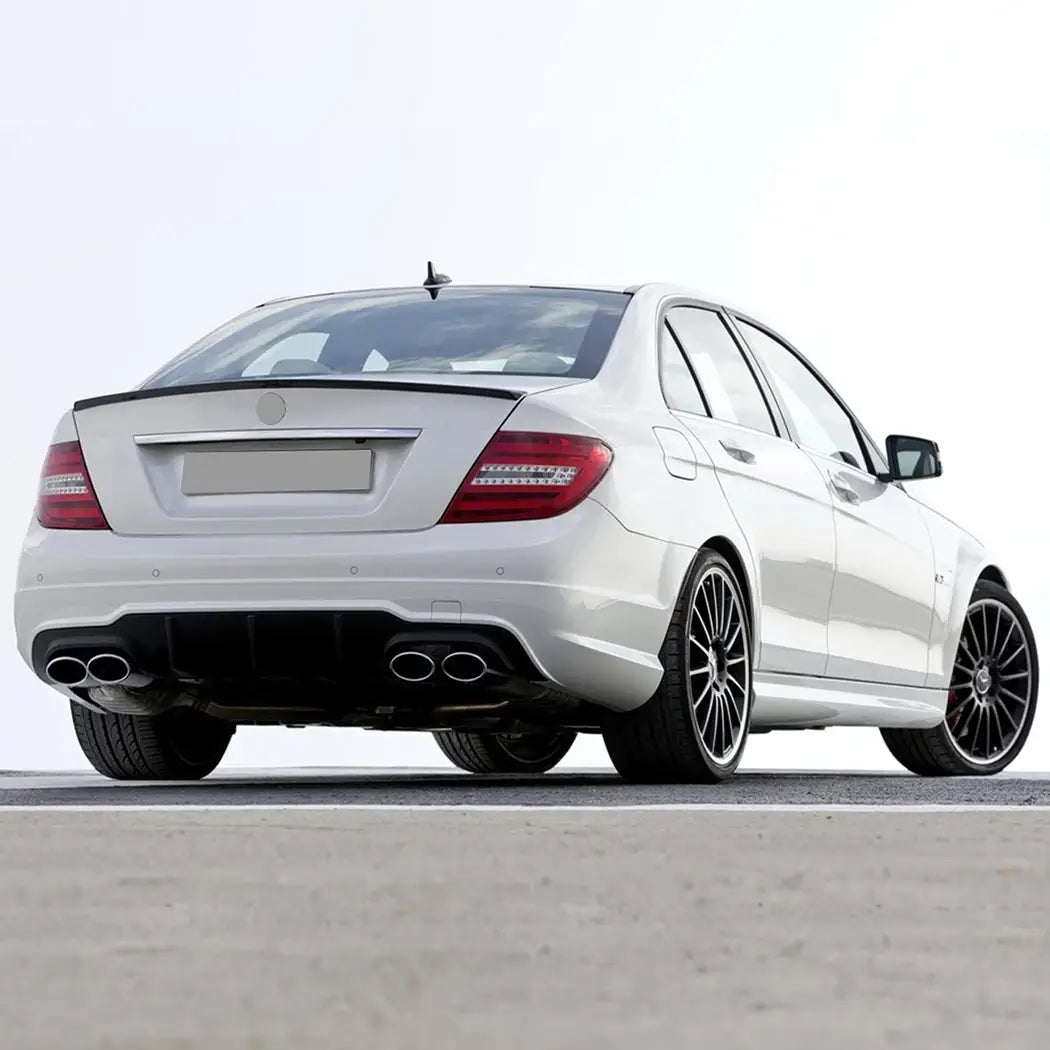 Full Set Facelift Rear Front Bumper C63 Wide Bodykit Body