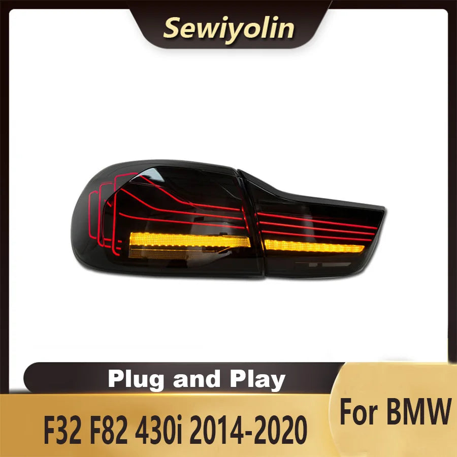 For BMW M4 4 Series F32 F82 480I 2014-2020 LED GTS Tail