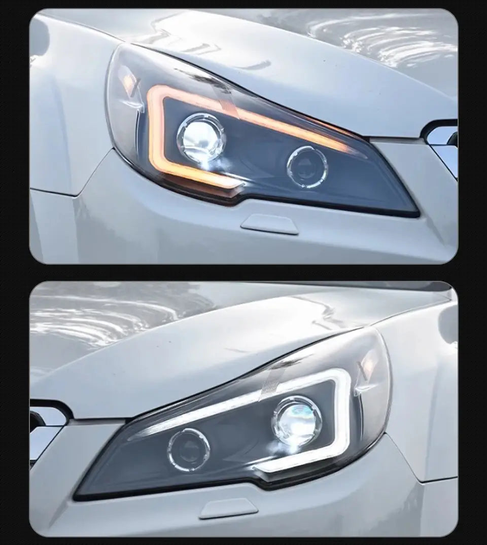 Car Styling Head Lamp for Subaru Legacy LED Headlight 2010