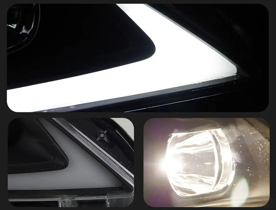 Car Styling Head lamp light for Toyota Corolla Headlights