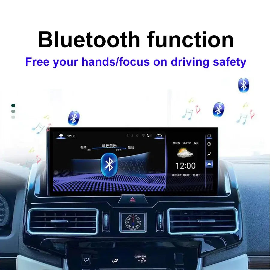 12.3Inch Android Car Radio Touch Screen for TOYOTA LAND