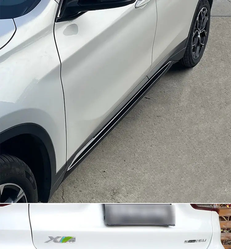 For BMW X1 Body Kit BMW F48 F49 Spoiler Front Lip Side