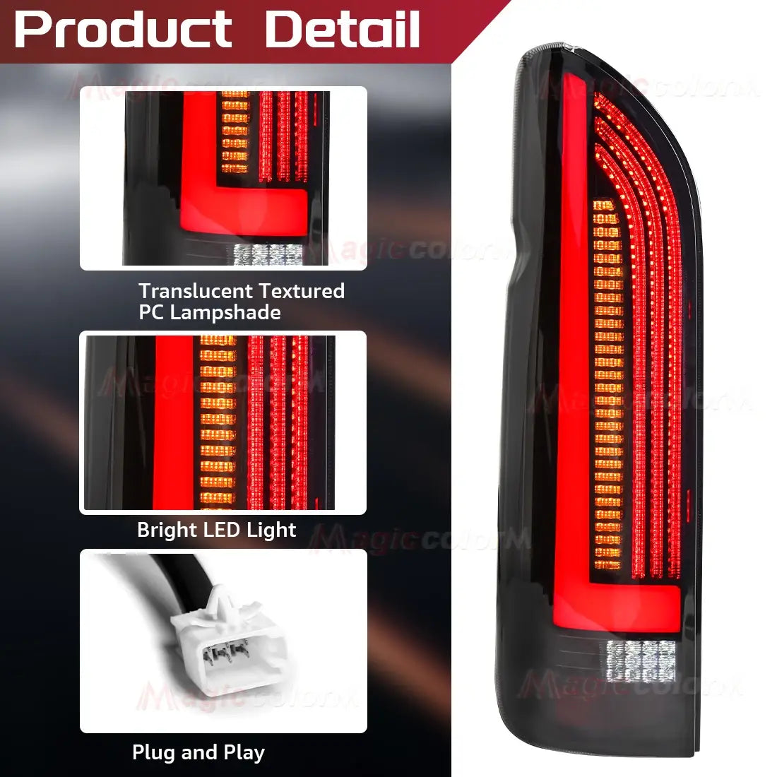 For Toyota Tacoma 2005 2006 - 2013 2014 2015 Car Tail Lamps