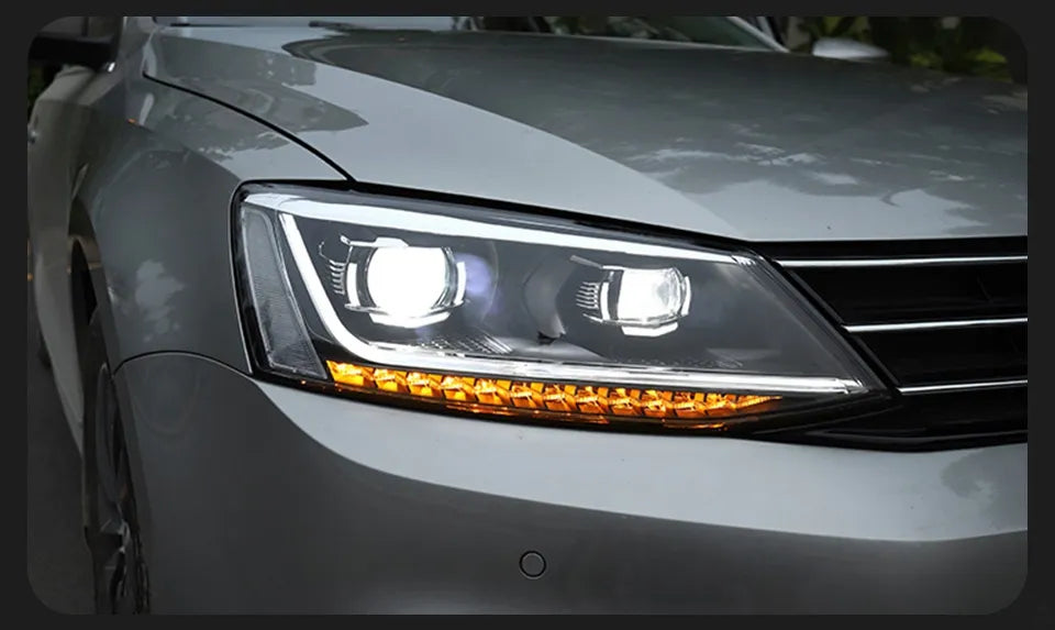 Car Styling Head lamp light for VW Jetta Mk6 LED Headlight