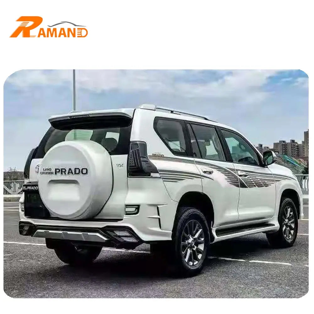 Body Kit for PRADO Front and Rear Bumper with LED Light