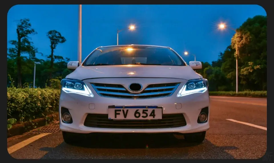 Car Styling Head lamp light for Toyota Corolla Headlights