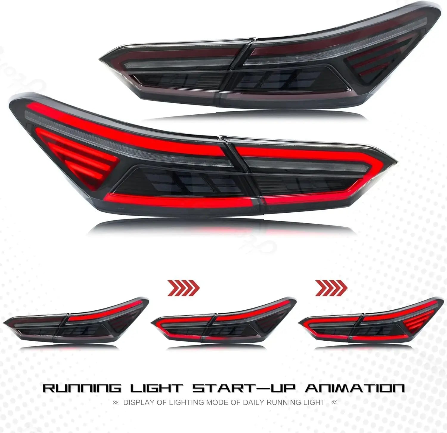 Tail Light Assembly for Toyota Camry SE LE 2018-2023