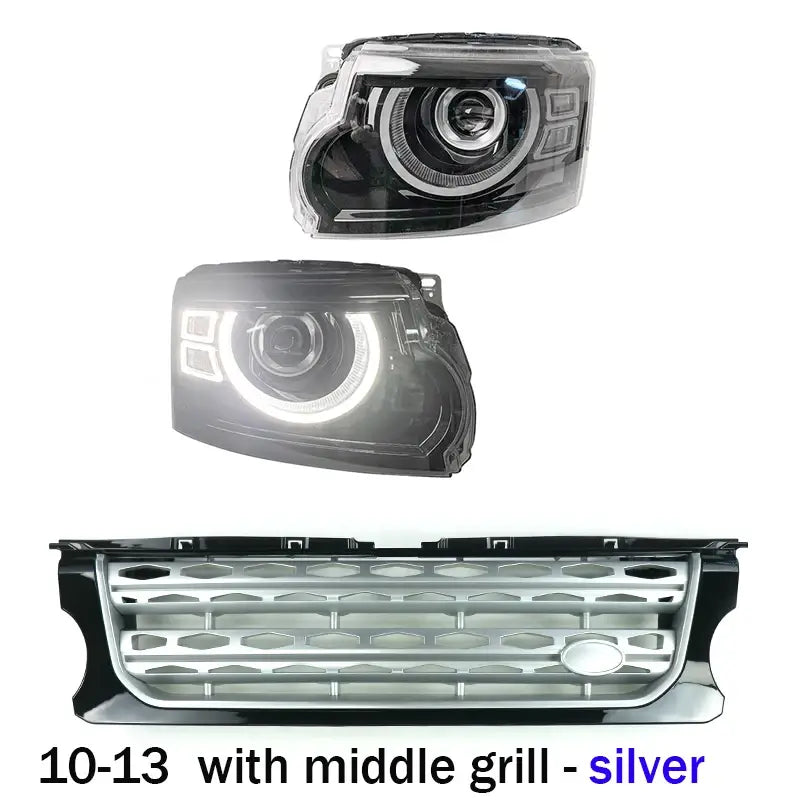 Car Headlights for Land Rover Discovery 3 4 2010-2017 Front